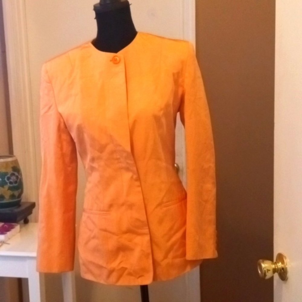 Valentino Blazer Jacket Coral Size 46